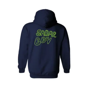 SabarBBQ Hoodie – Midnight Edition (Back Print)
